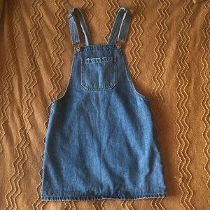 Forever 21 Jean Overall Dress